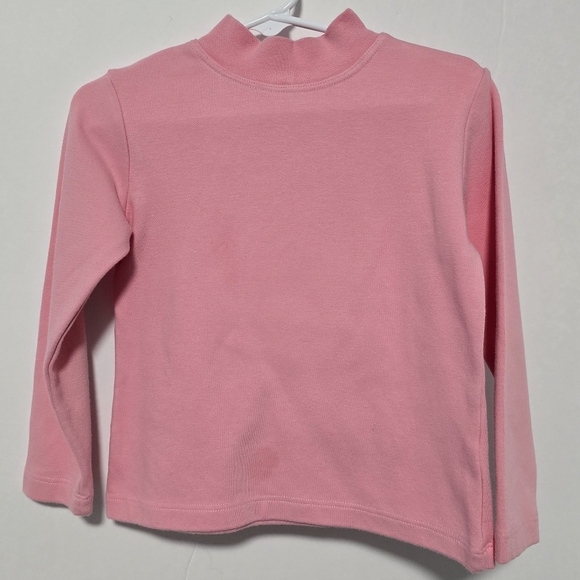 Girls Pink And White Mock Neck Long Sleeve Tops Bundle - Picture 5 of 12